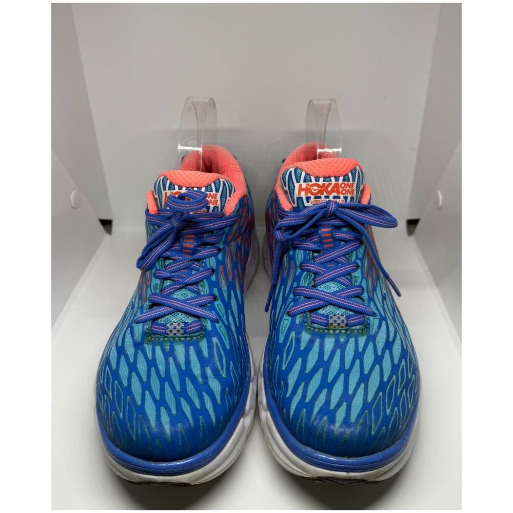 HOKA One One Vanquish 2 Running Shoes Men 1011361 Blue & Orange
